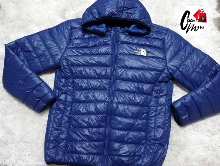 Chaqueta norface brillante hombre