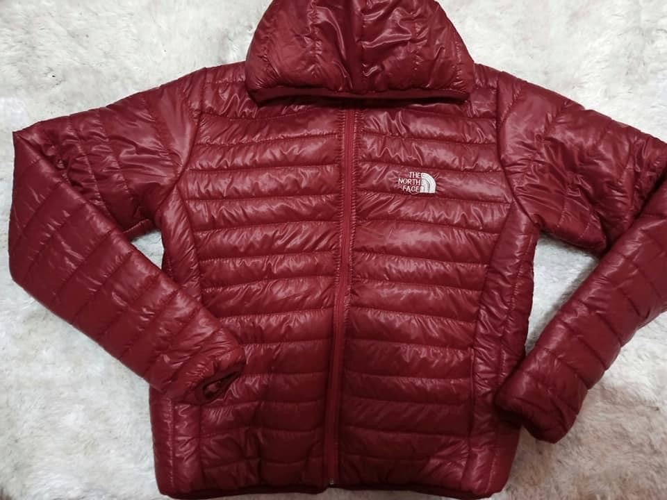 Chaqueta norface brillante hombre