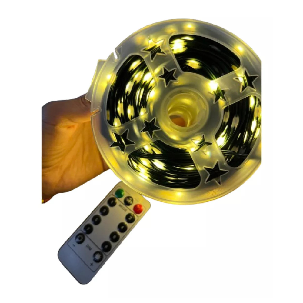 Luces De Cadena Navideñas 100 Metros